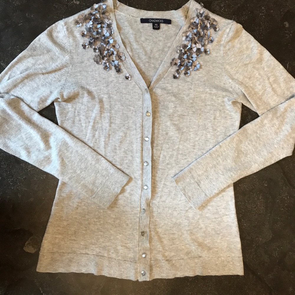 Chadwicks Embellished Cardigan